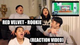 Red Velvet  Rookie  Reaction Video [upl. by Wellesley775]