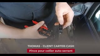 Pince pour collier autoserrant  Avis client de Thomas [upl. by Elehcir]