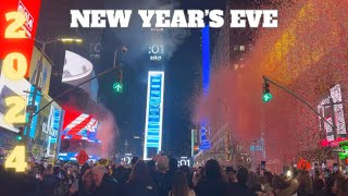 NYC LIVE Times Square New Year’s Eve 2024 [upl. by Maje]