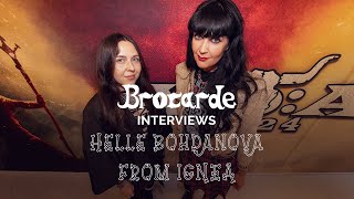 Brocarde Interviews Helle from Ignea at Wacken Open AirTalks about Chernobyl and the war in Ukraine [upl. by Eleik447]