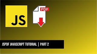 Insert text from paragraph into jsPDF  jsPDF Tutorial Part 2 [upl. by Timms]