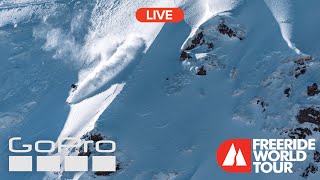 GoPro LIVE Freeride World Tour 2024  Fieberbrunn Austria [upl. by Harewood]