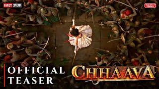 CHHAAVA Official teaser  Release time  Vicky Kaushal Rashmika Chhava trailer Chhava teaser [upl. by Ninahs77]