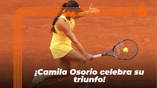 ¡Qué orgullo Camila Osorio encabeza los triunfos de Latinoamérica en el tenis olímpico [upl. by Ecilayram]