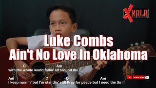 Luke Combs  Aint No Love In Oklahoma Guitar Chords Cover [upl. by Artenal812]