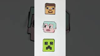 minecraft animation movie Steve meme puzzle shorts art minesteve worldbeststeve minecaftshorts [upl. by Oigaib962]