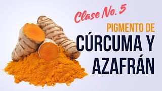 Pintemos con Cúrcuma y Azafrán  Curso básico de pigmentos naturales GRATUITO  Cap05 [upl. by Rad]