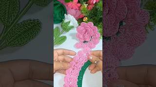 ROSA 🌹 a crochet flower crochet [upl. by Lyons]