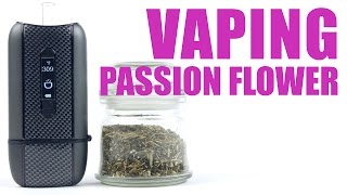 Vaping Passion Flower with the Ascent Vaporizer  You Can Vape What [upl. by Reeve]