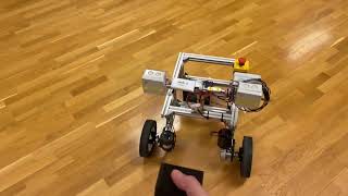 Follow me robot with UWB [upl. by Anelleh]