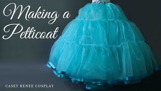 How to make a giant fluffy Petticoat for a Ball Gown [upl. by Amory]