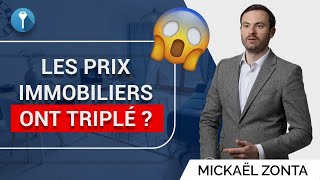 Quelle est lévolution des prix de limmobilier [upl. by Rod691]