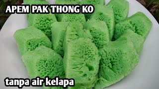 RESEP APEM PAK THONG KO TANPA AIR KELAPA HASIL TETEP ENAK BANGET KENYAL BERSARANGJAJANAN PASAR [upl. by Hammad]