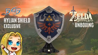 Unboxing Hylian Shield Exclusive Edition First4Figures [upl. by Nehgem666]