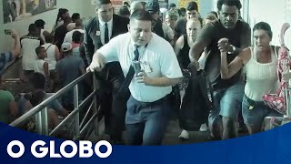 Uma multidão no aniversário do Supermercado Guanabara [upl. by Monteria]