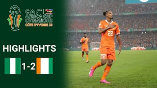 Nigeria vs Ivory Coast  12  Match Summary  AFCON Final 2024 [upl. by Accisej]