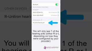 How to Pair Unitron Hearing Aids to iPhone iOS and Android [upl. by Calvinna48]