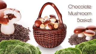 Chocolate Mushroom Basket [upl. by Spense41]