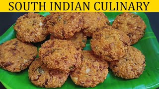 Crispy amp Tasty Ration Thuvaram Paruppu Vadai [upl. by Valdis]