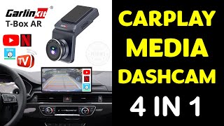 Dashcam  CarPlay Media Adapter 🌟 CARLINKIT TBoxAR 🌟 UNBOXING REVIEW [upl. by Watkin]