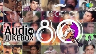 Best of 80s Hindi Songs  Evergreen Hindi Songs Jukebox  Bollywood Heroes Special [upl. by Hamal275]