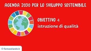 Agenda 2030 obiettivo 4 [upl. by Sarson]