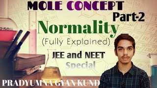 Some basic concepts of chemistry normality chemistry chemistryclass12 chemistryclass11 mole [upl. by Pinter]