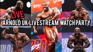 2024 Arnold UK Livestream Watch Party  Classic Finals  Open Prejudging [upl. by Ahsinad]