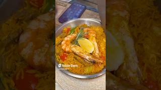 Seafood Paella 🦀🍤 seafood food foodenthusiast foodadventures foodie yummy foodlover [upl. by Illyes]