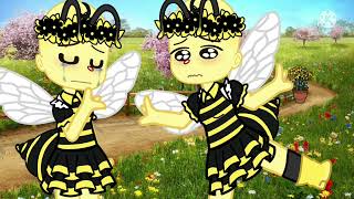 🐝as abelhas se comunicam através da dança••meme🍯 gacha club 🐝 ★reportado★ [upl. by Arlyne]