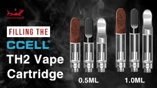 How To Fill The CCELL TH2 Vape Cartridge [upl. by Westberg]