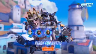 AQUAMARINE JUNKRAT GAMEPLAY  OVERWATCH 2 SEASON 12 [upl. by Oiliruam]