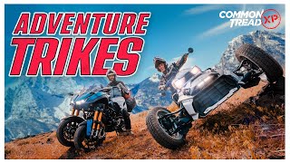 Adventure Trikes CanAm Ryker Rally vs Yamaha Niken  Common Tread XP [upl. by Rosen735]