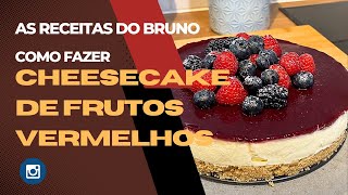 Cheesecake de frutos vermelhos [upl. by Anniahs382]