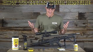 HOW TO CLEAN YOUR RIMFIRES THE CORRECT WAY [upl. by Reseta]