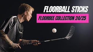 FLOORBEE Floorball Sticks 2425 – Lightness Power and Maximum Control [upl. by Inalem]