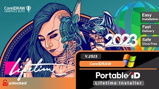 CARA INSTAL CORELDRAW GRAPHICS SUITE 2023 FULL VERSION [upl. by Eynobe395]