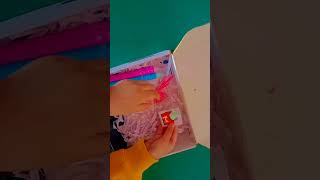 lessarafim packing video kpop blackpink lyrics packingordersfake diy packing [upl. by Avlis473]