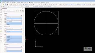 Curso de DraftSight Ejercicio 001 [upl. by Walli726]