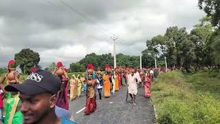 जय माता दी कलश सोभा यात्रा लोहट दुर्गा मंदिर durga durgapuja maa navratri devi maiya [upl. by Tsui]