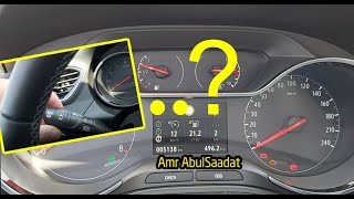 Opel Grandland Dashboard لوحة العدادات و معنى العلامات أوبل جراندلاند [upl. by Cairns9]