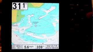 Humminbird 798ci SI HD Combo Unbox amp Map Example [upl. by Alikam562]