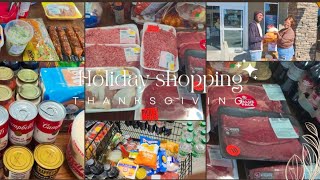 Thanksgiving amp Holiday grocery haul feeding a large family of 13 plus [upl. by Jourdan]