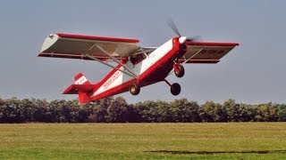 Steep Approach and Short Landing Demo in the STOL CH 701 [upl. by Hermia]