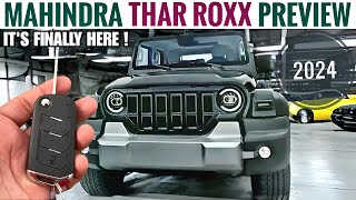 Mahindra Thar Roxx 5 Door Review  First Look  Mahindra Thar 5 door 2024  5 Door Thar Roxx Review [upl. by Adnopoz]