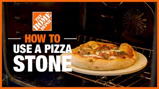 How to Use a Pizza Stone  Kitchen Appliances  The Home Depot [upl. by Nodgnal]