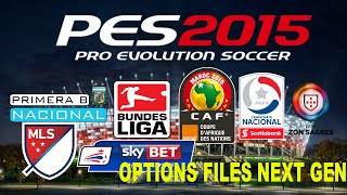 PS4 UPDATE 250 PES 15 Los Options File Han Llegado A La Next Gen [upl. by Aserret]