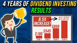 Results from 4 Years of Dividend Investing [upl. by Arvin]