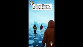 Climate Change Harris vs Trump  A Choice for Our Future [upl. by Benco]