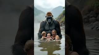 Underwater Adventure Gorilla Family Dive 🌊🦍 [upl. by Venezia377]